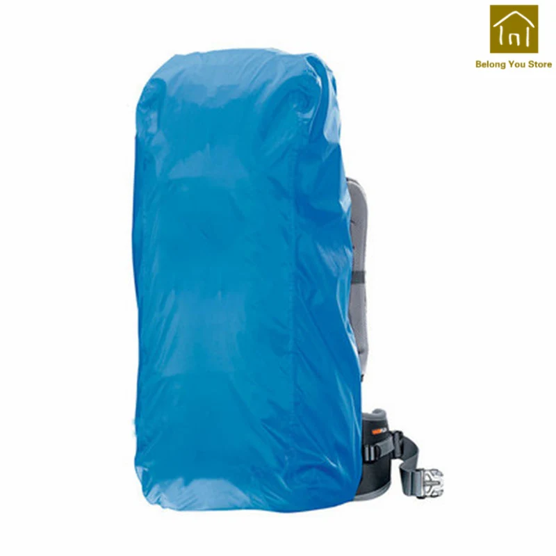 Уличные аксессуары большой дождевик рюкзак для путешествий водонепроницаемый Mochila дождевики Chuva Mochila багажные Чехлы WKU003 - Цвет: Blue 45-90L