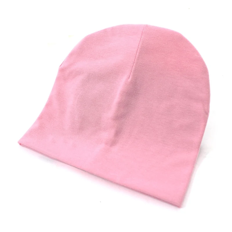 Осенне-зимняя шапка для новорожденных, шапка, капот вязаный крючком, принт со звездами, детская шапка для маленьких девочек и мальчиков, шапочки, зимние теплые шапки для детей, muts - Цвет: pink 2