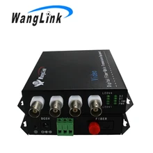 4ch BNC 1080P video digital optical converter with RS485 transmitter receiver 4ch BNC 1080P video digital optical converter with RS485 transmitter receiver
