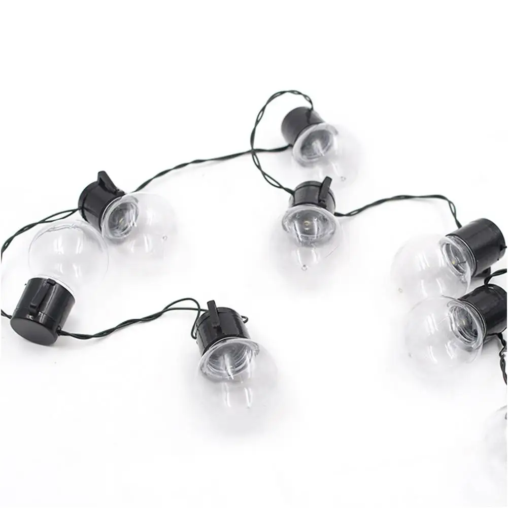 

Kaigelin Outdoor Waterproof Solar String Lights 5W Warm Light 10/20 LED Light Bulb Solar Powered Garden Decoration Fairy Lights