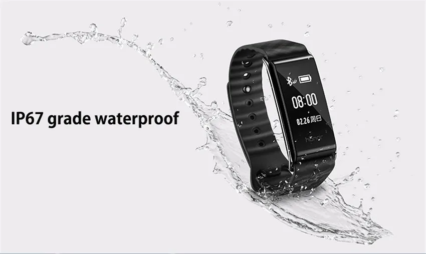 Huawei Honor A2 смарт-браслет с контролем сердечного ритма 0,9" PMOLED экран водонепроницаемый для Android/IOS