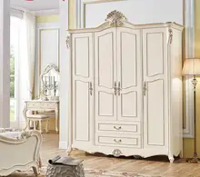 ProCARE Bedroom Furniture China Antique Solid Wood 3 /4 Doors Wardrobe /Closet