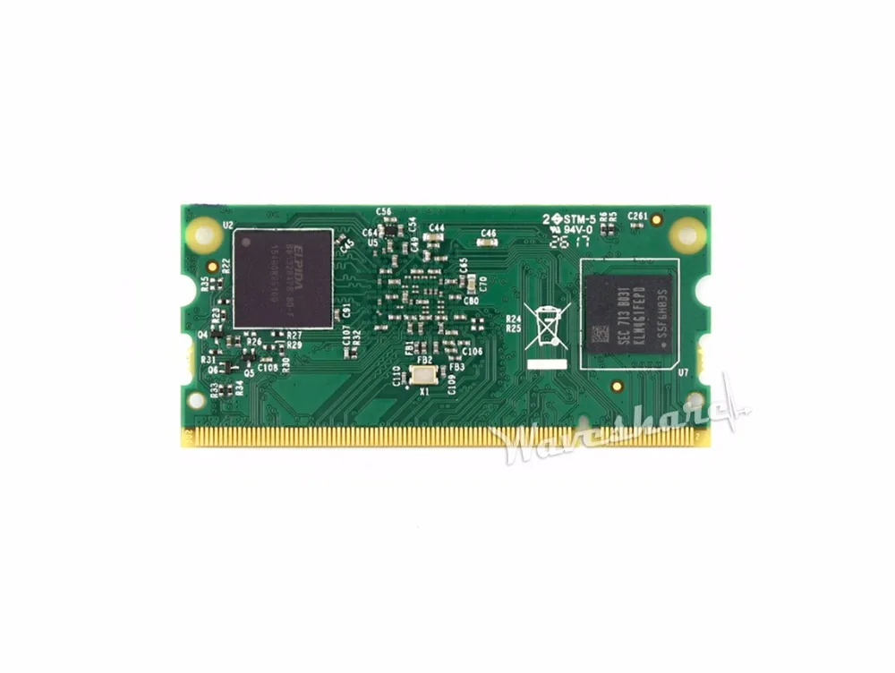 Waveshare Raspberry Pi Compute Module 3 RPi CM3 mini PC 64 битный 1 2 ГГц четырехъядерный ARM процессор ОЗУ ГБ