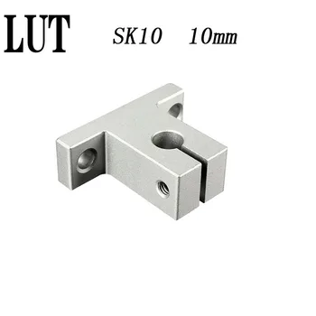 

High quality 10 pcs/lot Free Shipping SK10 10mm linear bearing rail shaft support XYZ Table CNC Router SH10A