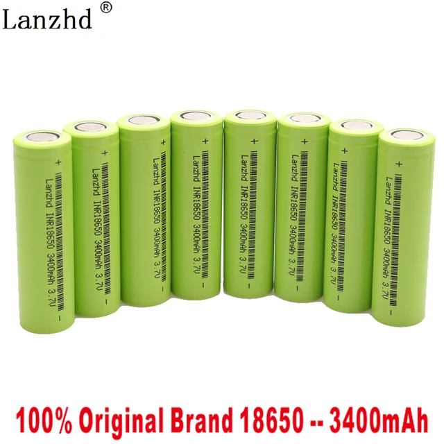 Accus 18650 3400mAh – INR18650 3,7V 30C (1 Pcs / set)