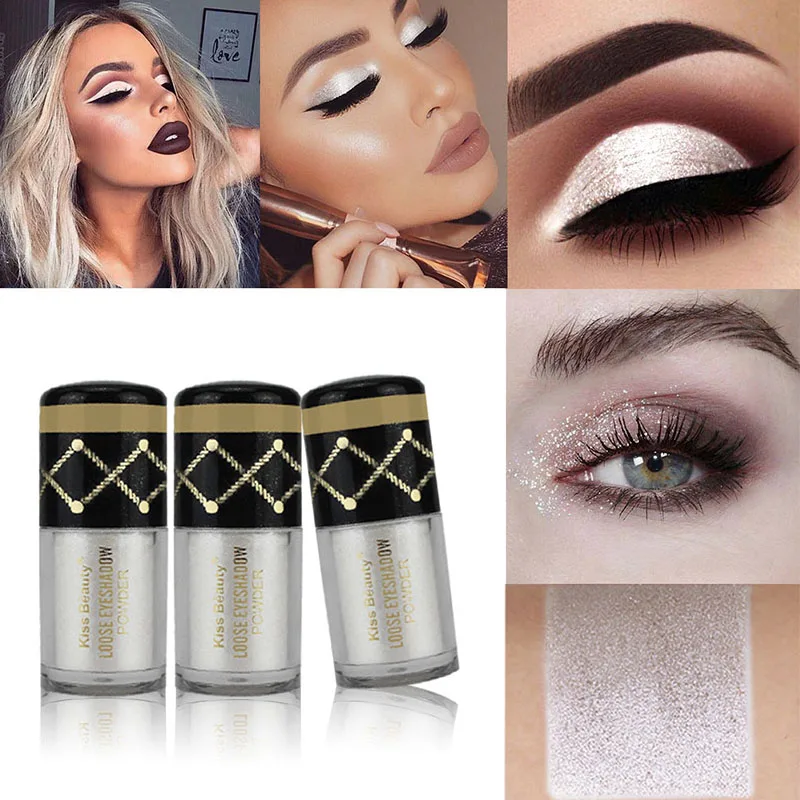 Поцелуй Красота Shimmer & Блеск Тени Smoky Для женщин для век Макияж Косметика Lasting