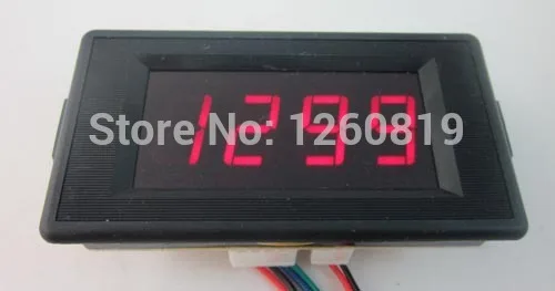 

4 Digits Digital Red LED Counter Panel Meter DC 6-15V Up Plus and Down Minus Totalizer
