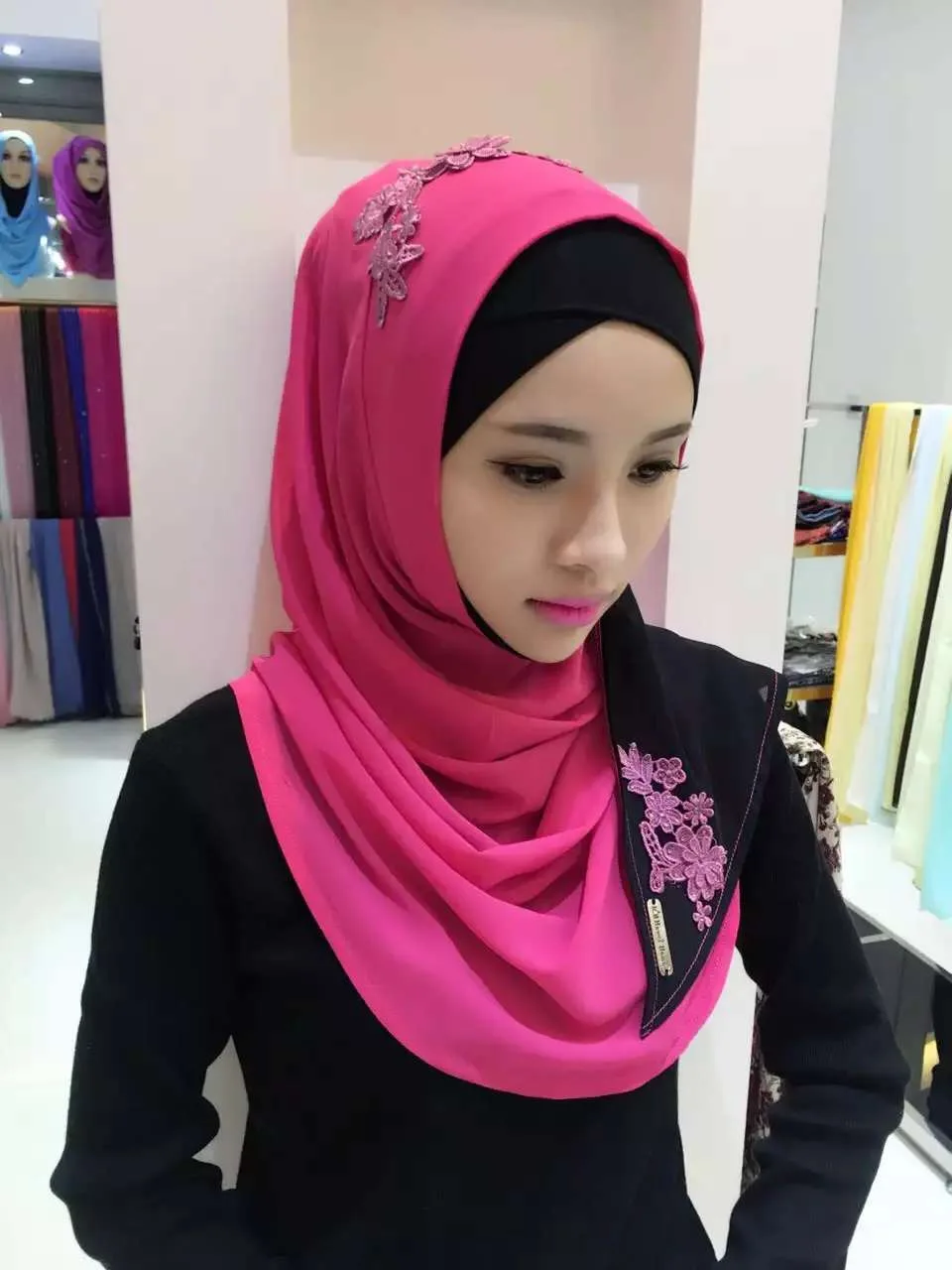 Online Buy Wholesale veil hijab from China veil hijab 