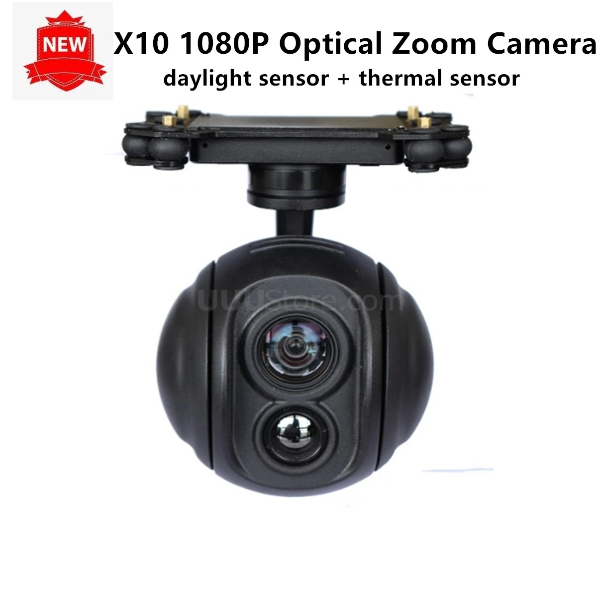 10x датчик дневного света 1080P HD Zoom камера Gimbal стабилизатор для беспилотного летательного аппарата воздушная кинематографическая инспекция спасательное наблюдение