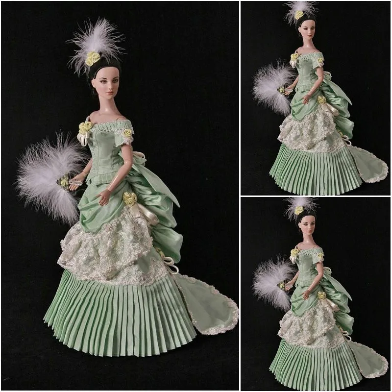 

SC-1019 Victorian Gothic/Vintage Dress Halloween Theater dress Custom made