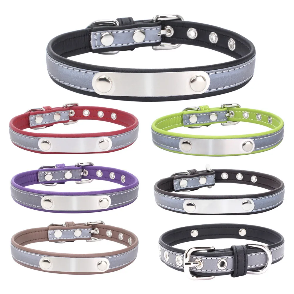 

PipiFren Small Dogs Collars Reflective Puppy Animals Necklace Product Pet Collars Cats Accessories Supplies collier pour chien