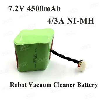 

2pcs GTK 7.2v 4500mah 17670 7.2v ni-mh battery pack rechargeable 4/3A 1.2V for vacuum Cleaner XV-11 XV-12 XV-14 XV-15 XV-21