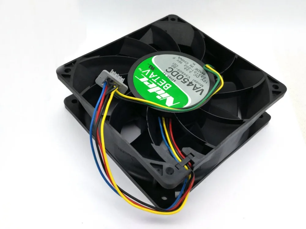 Оригинальный вентилятор охлаждения сервера Nidec VA450DC V34809 90 12 см в 3 А|cooling fan|nidec