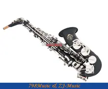NEW Professional Eb Saxophone Matte Black Sax High F# Abalone Shell Key