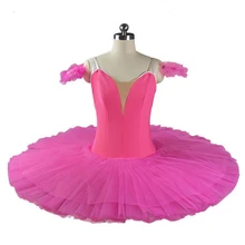 Красота красная роза взрослых Классическая сценическое балетное платье пачка темно розовый профессионально