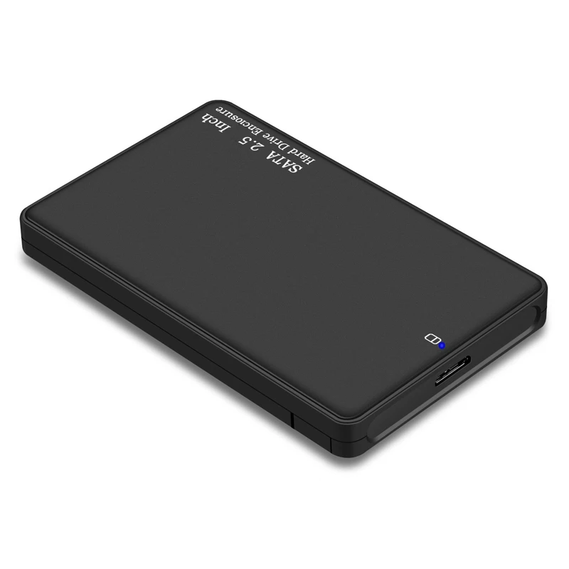 HDD чехол 2," SATA для USB 3,0 Корпус с кабелем USB SATA адаптер коробка-чехол на HDD для жесткого диска до 2 ТБ SSD поддерживает UASP