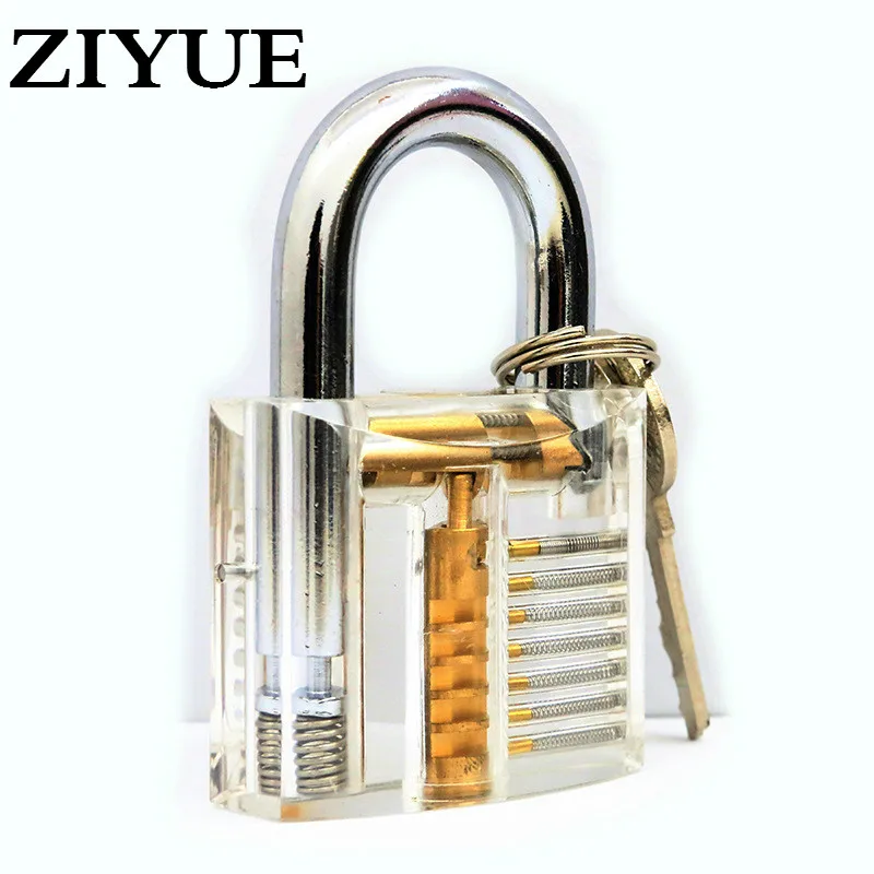 

Free Shipping Locksmith Practice Exercises Transparent Padlock Lock Lock Locksmith Supplies