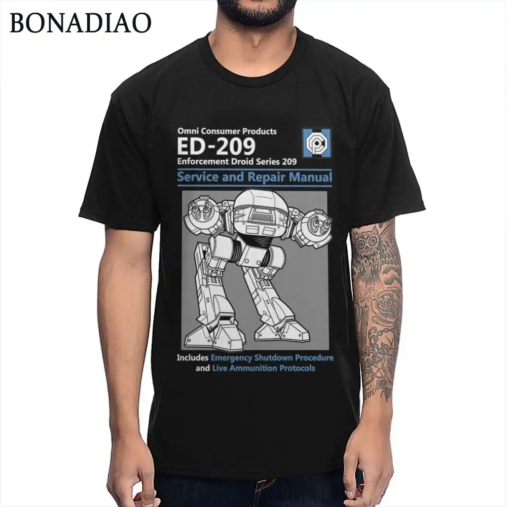 Ed 209 por Omni Consumer Products OCP futuro Camiseta Robot de cumplimiento de la ley