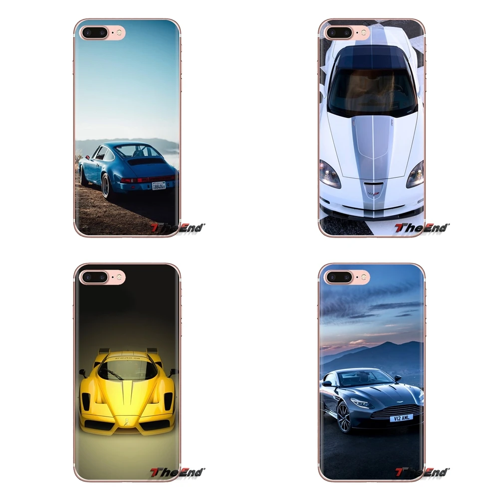 For Samsung Galaxy S3 S4 S5 Mini S6 S7 Edge S8 S9 S10 Plus Note 3 4 5 8 9 Soft Transparent Cases Covers new cool car |