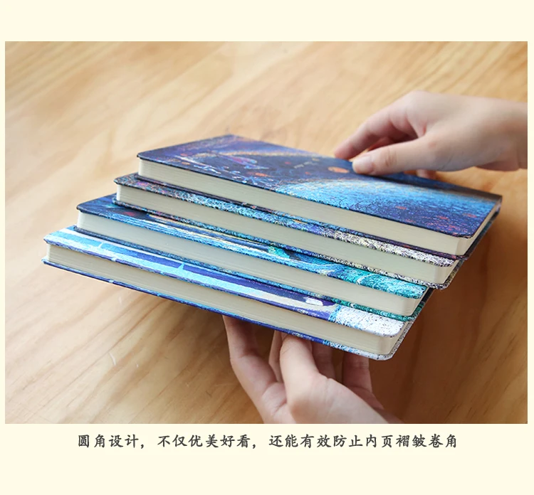 Южная Корея Дневник в твердом переплете Ретро лося записная книжка креативные канцелярские подарки студентам записная книжка синяя блестящая книга