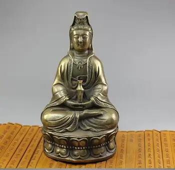 

valokiteshvara copper Buddha antique bronze metal crafts antique ornaments Home Furnishing Buddha