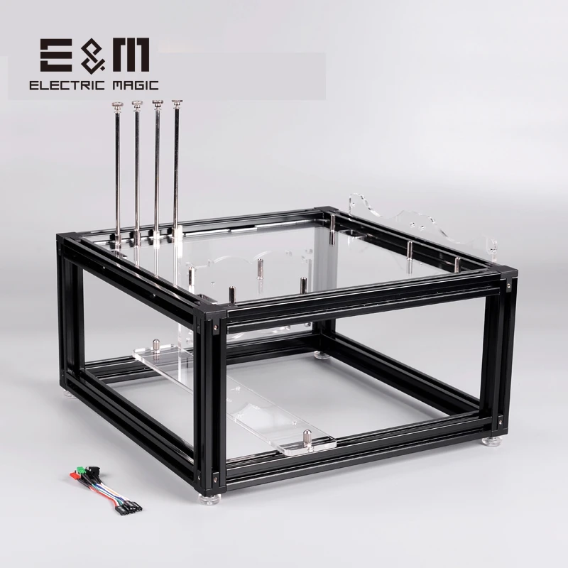 Компьютерный чехол для тестового скамья ПК с открытой рамой DIY Mod MATX M ATX