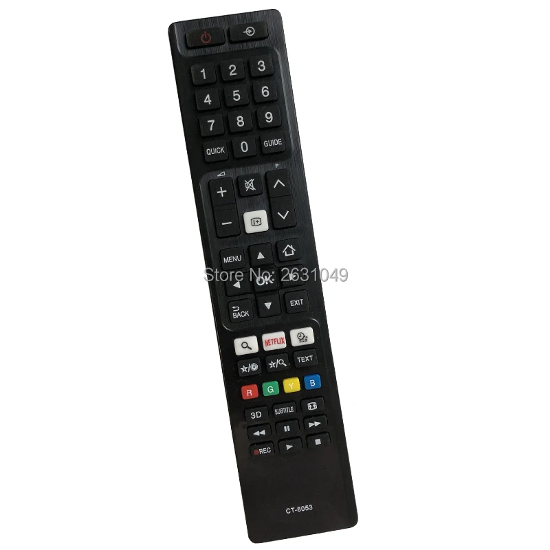 

CT-8053 Remote Control For Toshiba TV CT8069 CT-8069.CT8053. 48U7653DB.43U6783DA.55U6763DA