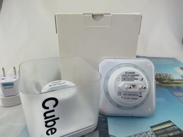 

New Arrival Brand Origianl New Huawei B183 Unlocked 3G WiFi WebCube Router Free Shipping