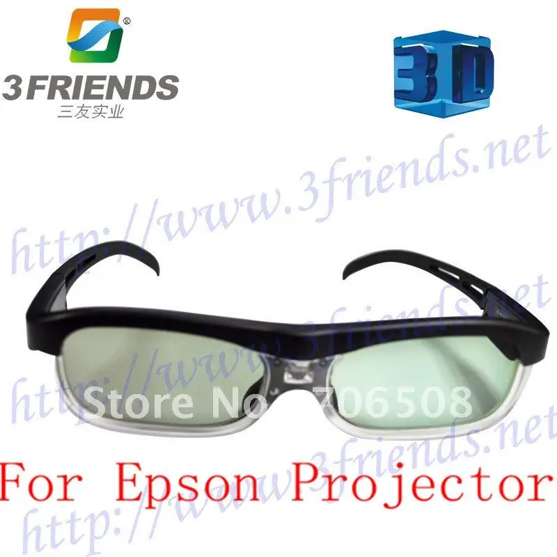 High Quality New Epson Active Shutter 3d Glasses Elpie01 Vr AliExpress