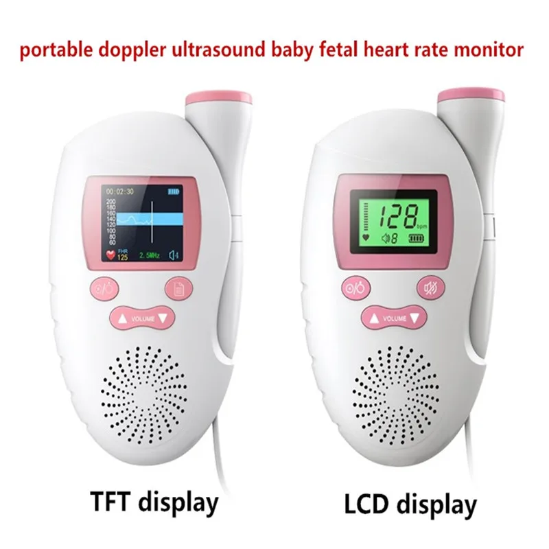 portable fetal heart rate monitor