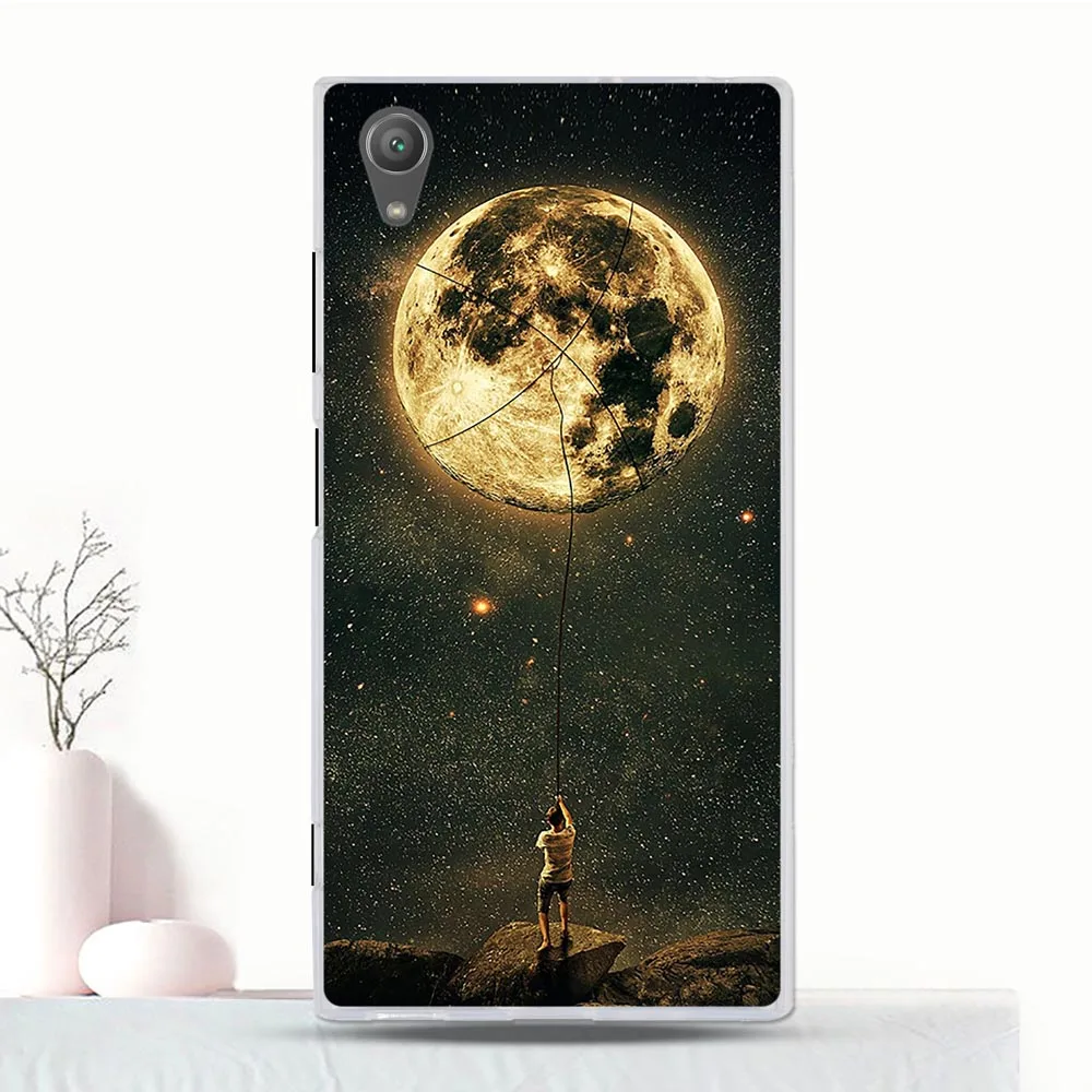 2 Чехол для sony Xperia XA1 Plus, силиконовый чехол с узором для sony XA1 Plus, мягкая задняя крышка для sony Xperia X A1 Plus, бампер - Цвет: 2
