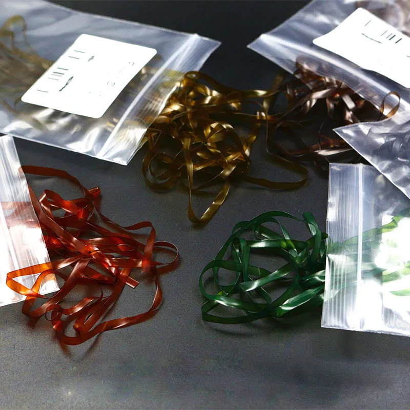 7 цветов/комплект эластичный материал для вязания мушек 1/8 дюйма|tying materials|fly tying