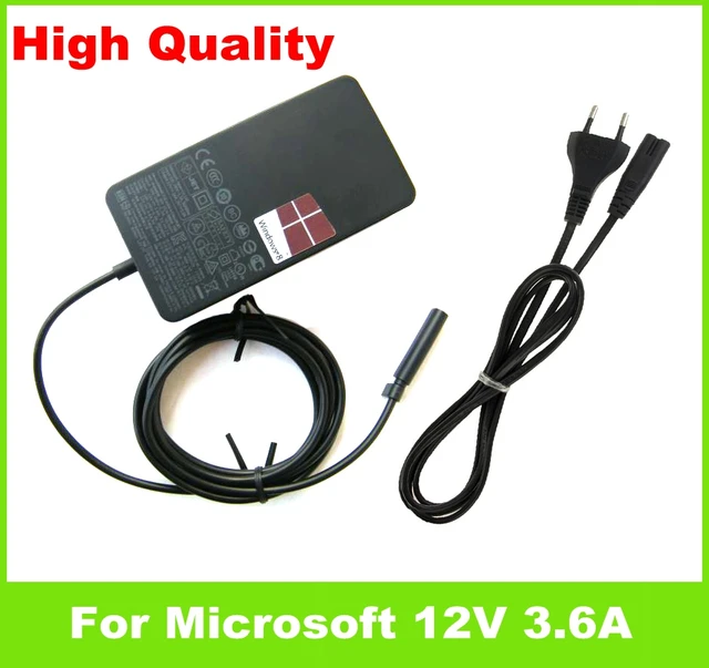 Best Offers 12V 3.6A 45W ac Adapter For Microsoft Surface RT Pro 1 2 10.6" Windows 8 Tablet 1536 1601 US EU plug Cord charger Best Offers 12V 3.6A 45W ac Adapter For Microsoft Surface RT Pro 1 2 10.6" Windows 8 Tablet 1536 1601 US EU plug Cord charger