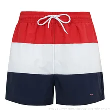 Модные мужские шорты для плавания, хлопковые пляжные шорты, высокое качество, спортивные шорты для бега, брюки для парка, купальные костюмы