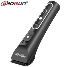 Professional Electric Hair Clipper Trimmer For Barber Slaon Ceramic Blade Hair Cutting Machine 2000mA Battery Set