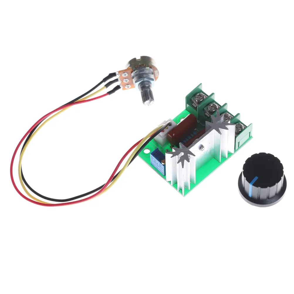 2018 2000W High Power Electronic Volt Regulator Speed Controller ThyristorGovernor R06 Drop Ship