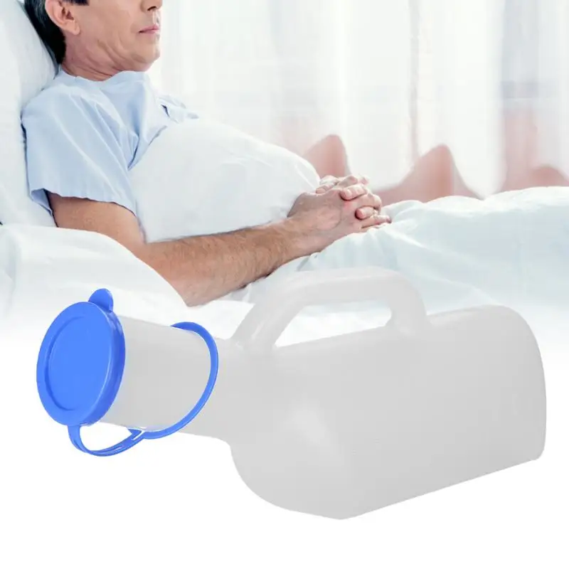 Health Care 1000ml Portable Outdoor Urine Bottle with Lid Kids Adults