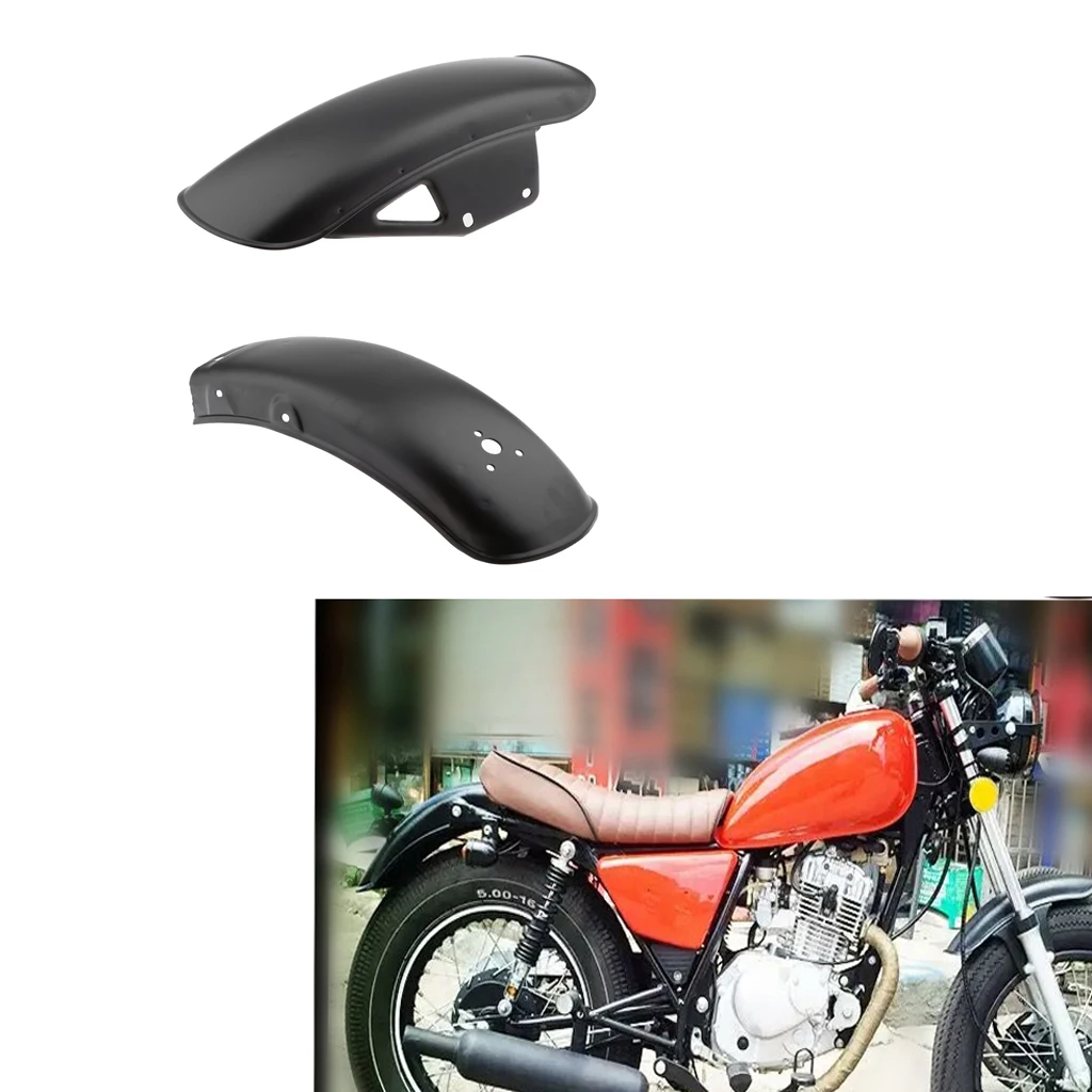 Front Rear Wheel Fender Mudguard Motorcycle Motorbike for Suzuki GN125/GN250 Front Rear Wheel Fender Mudguard
