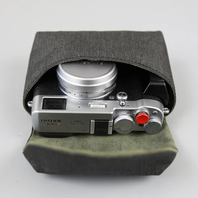 DSLR водонепроницаемая камера из натуральной кожи сумка чехол для Fujifilm Fuji X100T X100S X100F LX100 LX100 цифровая камера
