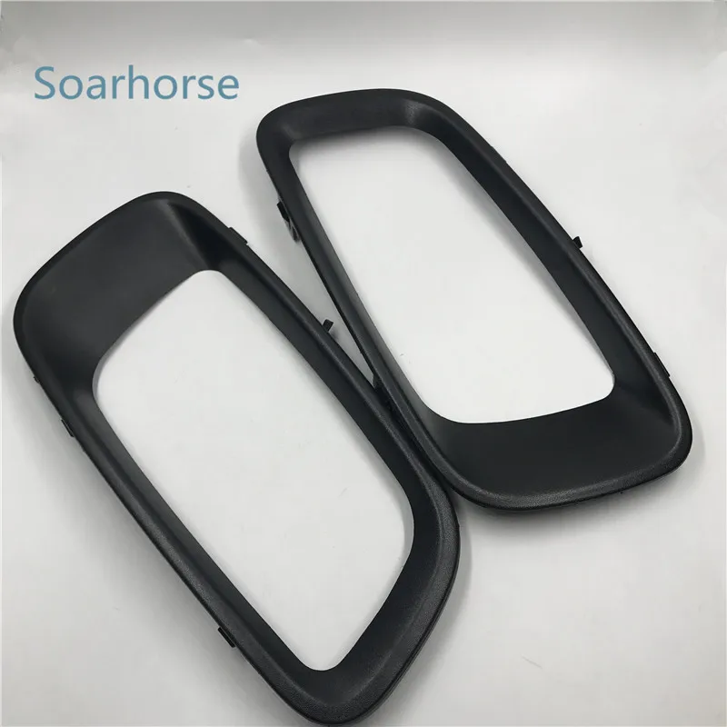 

Soarhorse Car Front Fog Light Cover fog lamp frame For Mitsubishi Pajero Mentero MK3 V73 V75 V76 V77 V78 2001 2002 2003