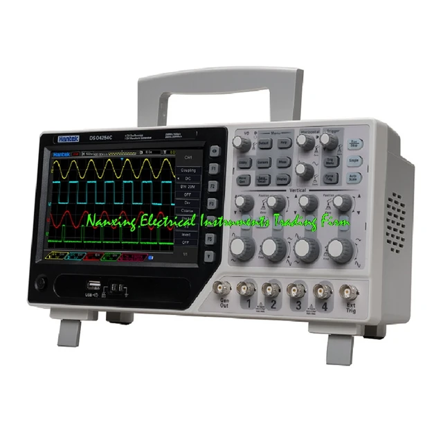 Best Offers 2017 Hot Sale NEW PRODUCT Hantek DSO4204C Digital Storage Oscilloscope 4CH 200MHz with 1CH Arbitary/function waveform generator