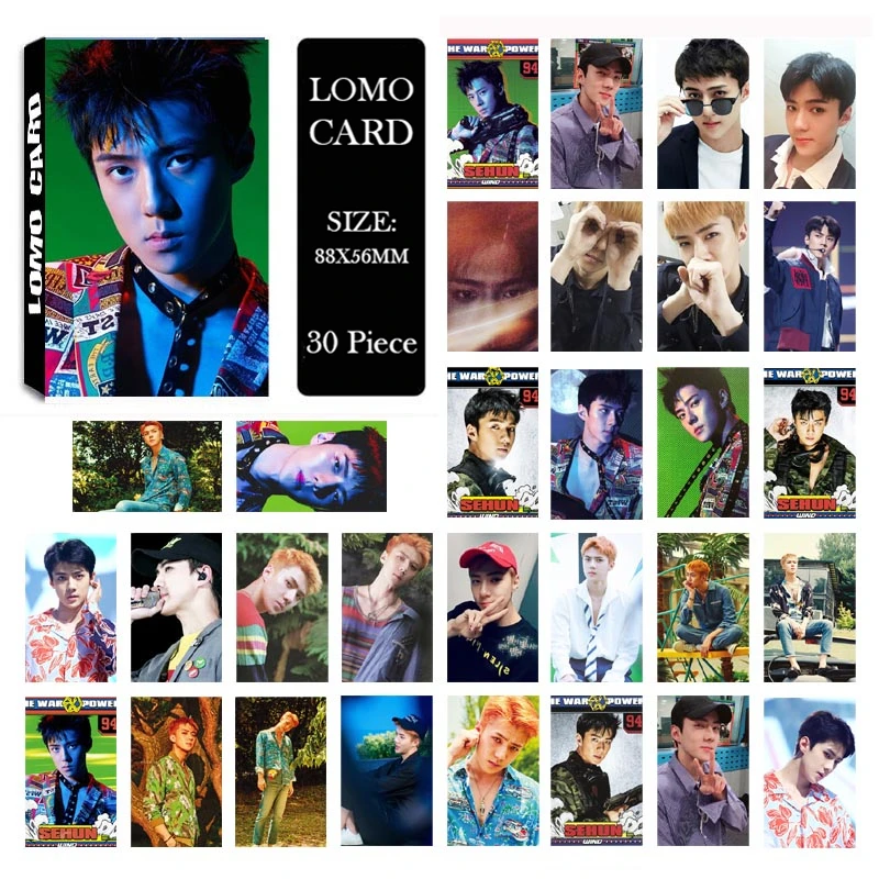 LK516  SEHUN 05 The Power of Music LOMO