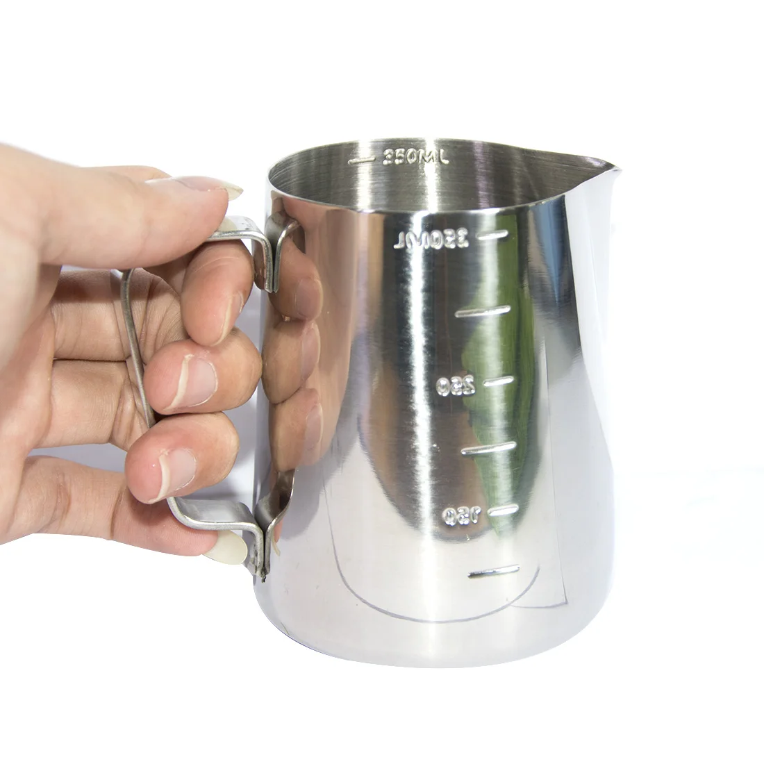 

Fashion Kitchen Stainless Steel Milk frothing jug Espresso Coffee Pitcher Barista Craft Coffee Latte Milk Frothing Jug Pitcher