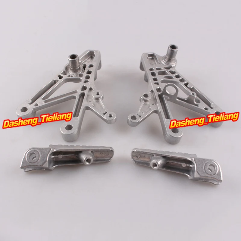 Aluminum Alloy Motorcycle Front Rider Footpegs / Foot Pegs / Footrest Brackets for HONDA Sliver Spare Part Accessories and Accessory Replacements
