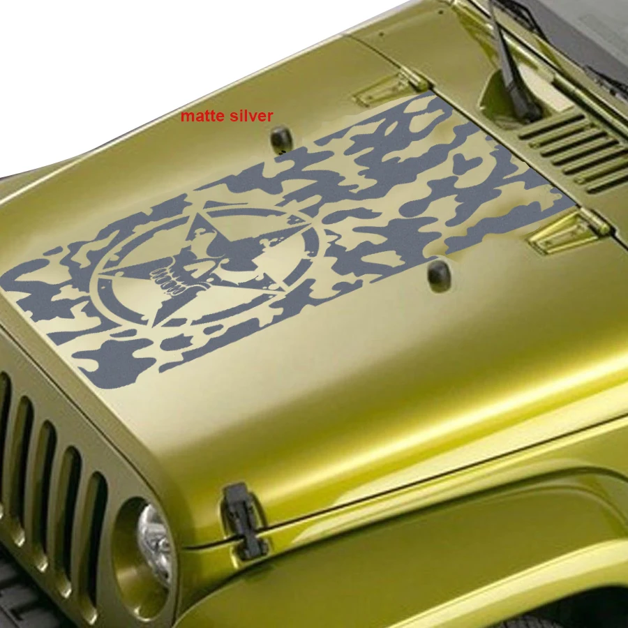 Автомобильная наклейка, 1 шт., brothers hood совок, графическая виниловая Автомобильная наклейка на заказ для jeep wrangler rubicon sport sahara 4, 2 двери