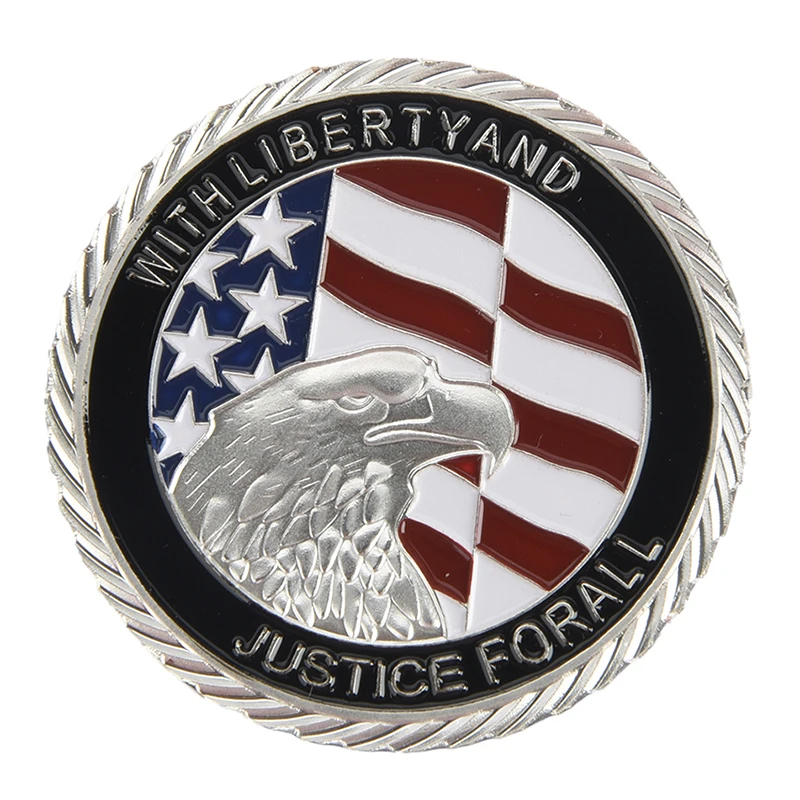 

911 Terrorist Attacks Challenge Coin World Trade Twin Towers Silver Plated Coins Art Collection Collectible Gift