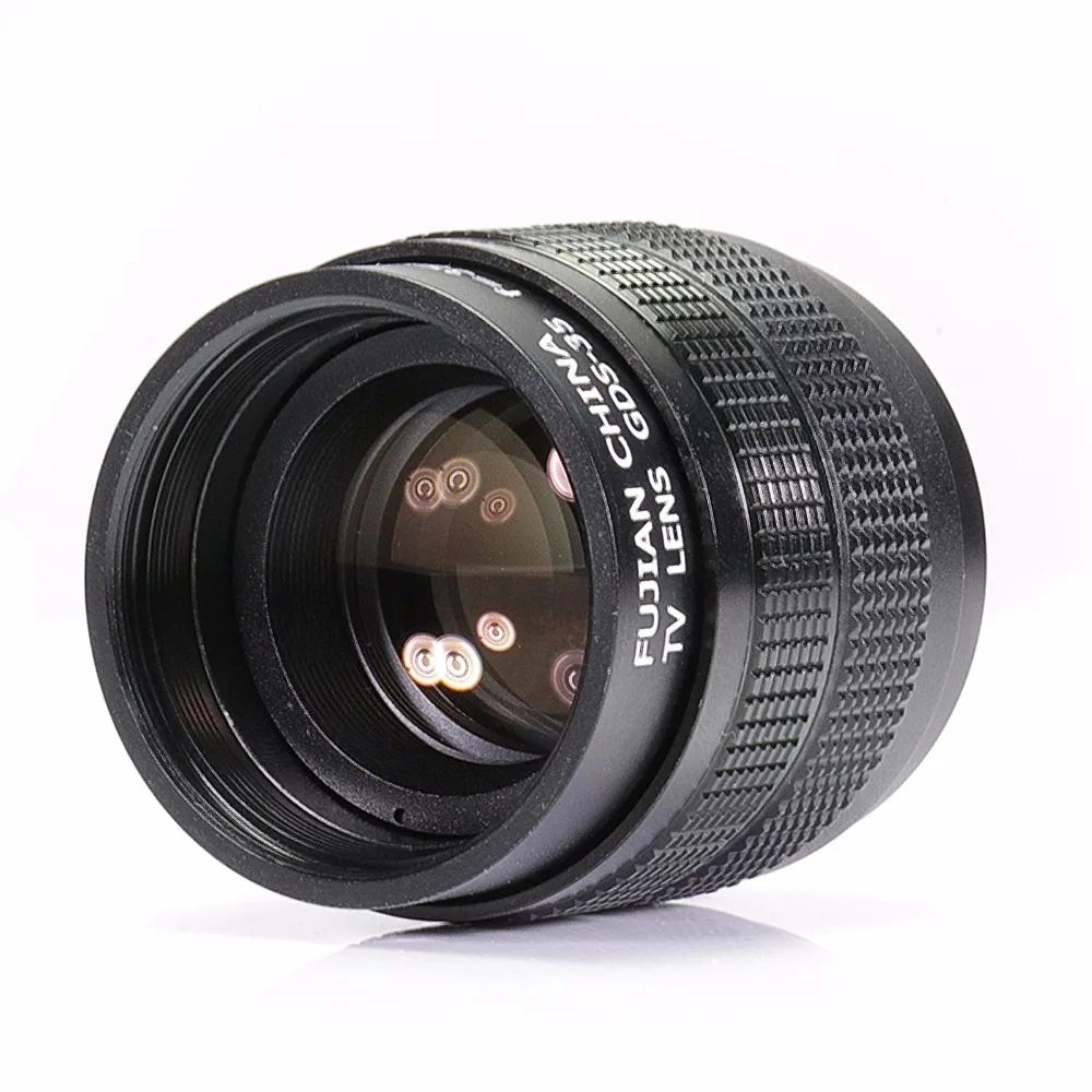 Фуцзянь 35 мм f/1 7 CCTV объектив камеры для sony Бесплатная доставка|lens for sony|fujian 35mmfujian