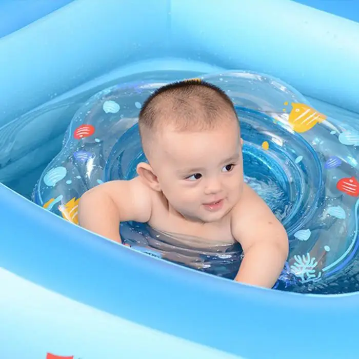 Anel de Natação Brinquedo para o Treinamento Crianças Novas Bebê Assento Flutuador Inflável Segurança Piscina Água 14 Cheap Acessórios