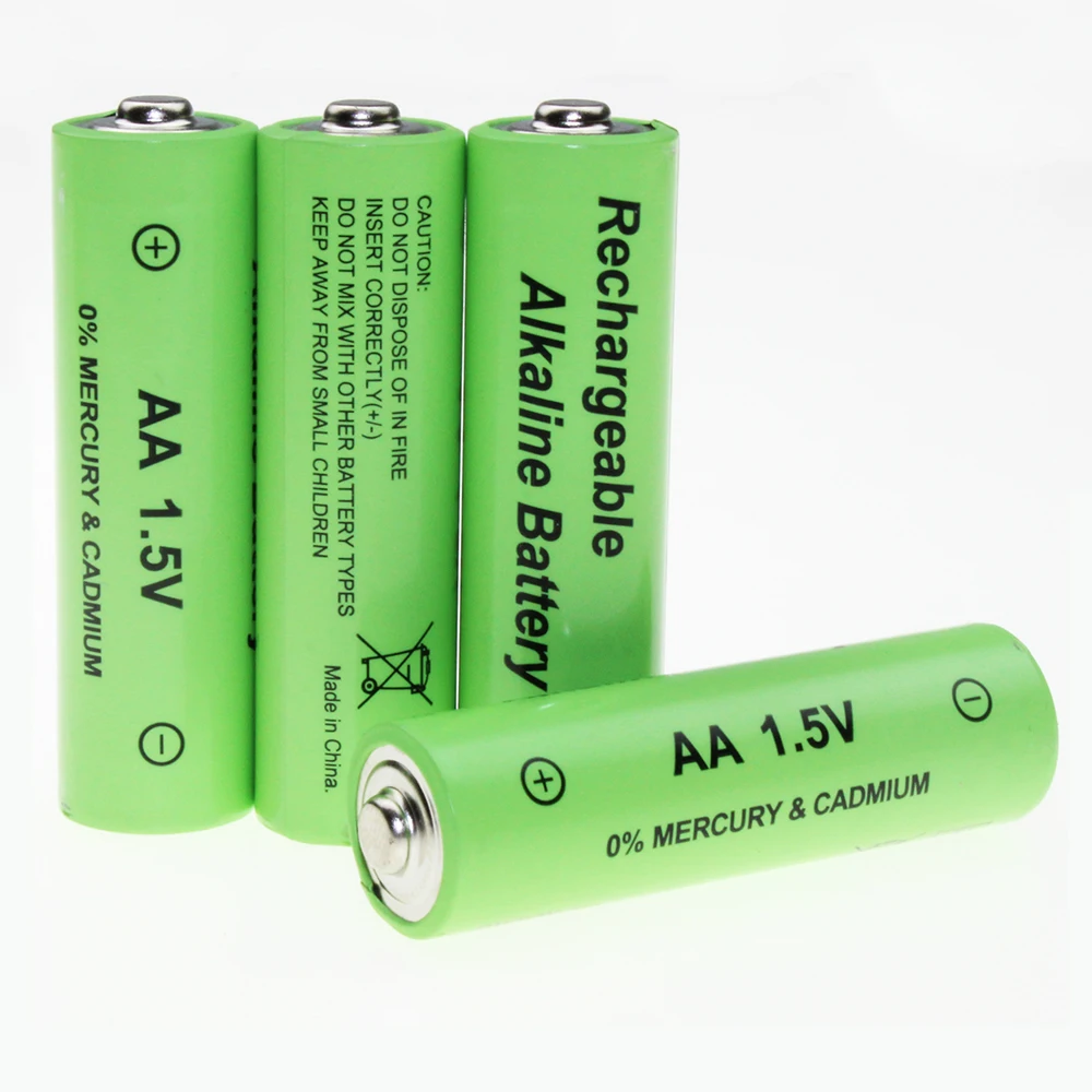 8 шт. щелочные перезаряжаемые батарейки 1 5 в AA 1600 мАч|rechargeable battery|battery abattery for |