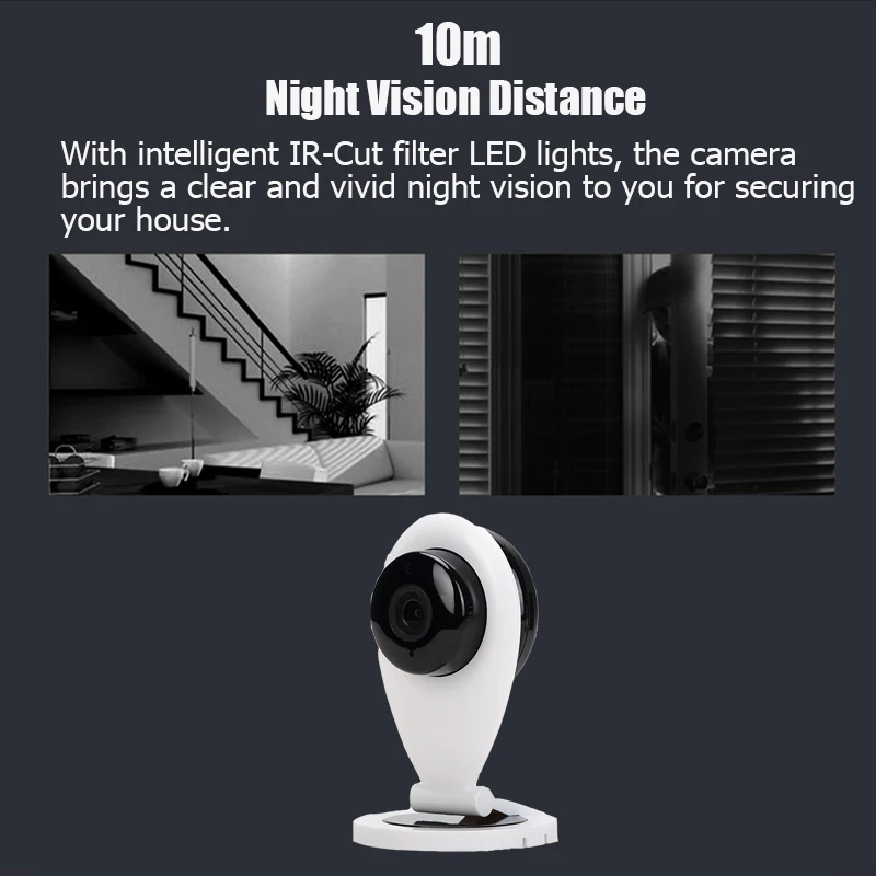 Smart WiFi Mini Surveillance Camera HD 720P Wireless Home Security P2P IP Camera wi-fi PTZ APP Remote Access Baby Monitor IPcam Smart WiFi Mini Surveillance Camera HD 720P Wireless Home Security P2P IP Camera wi-fi PTZ APP Remote Access Baby Monitor IPcam